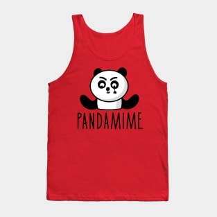 Mime panda Tank Top